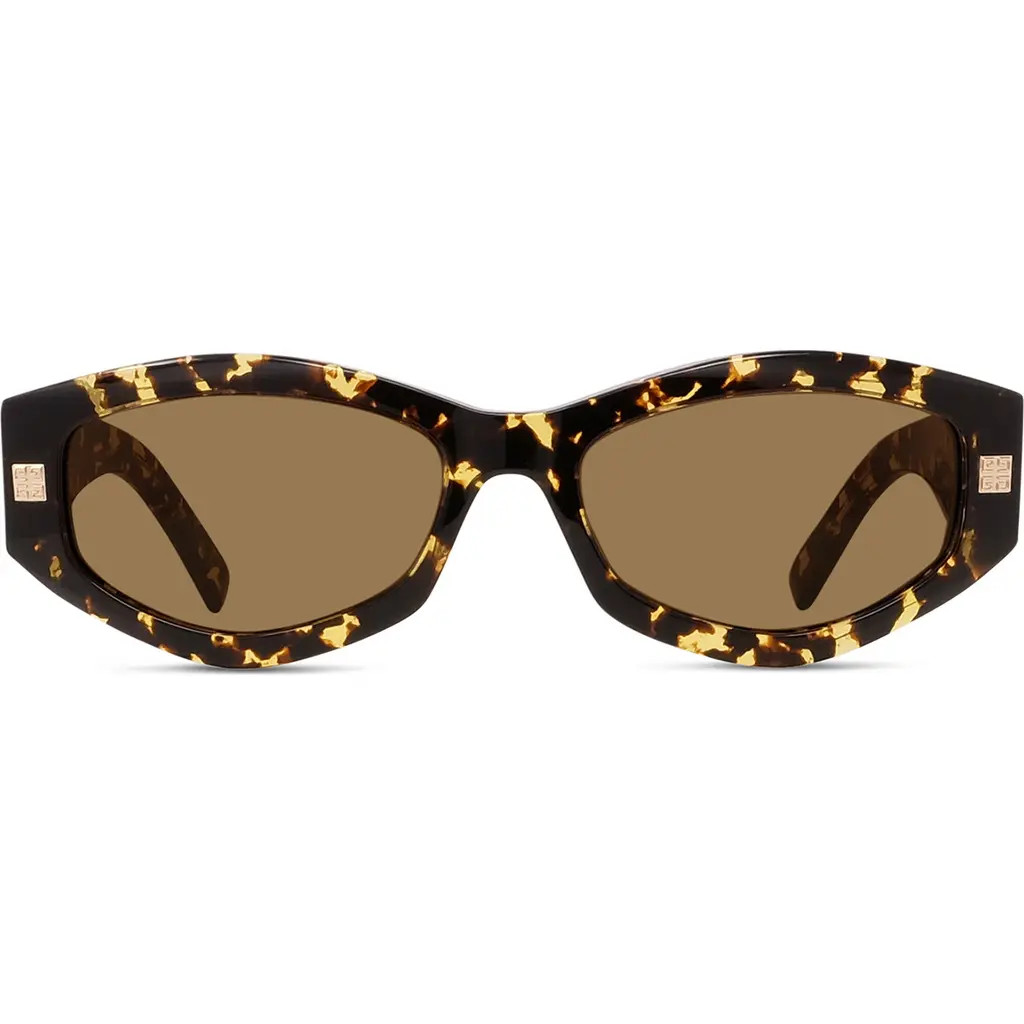 Givenchy GVDAY 54mm Square Sunglasses in Col/hrn/brn at Nordstrom Rack | Nordstrom Rack