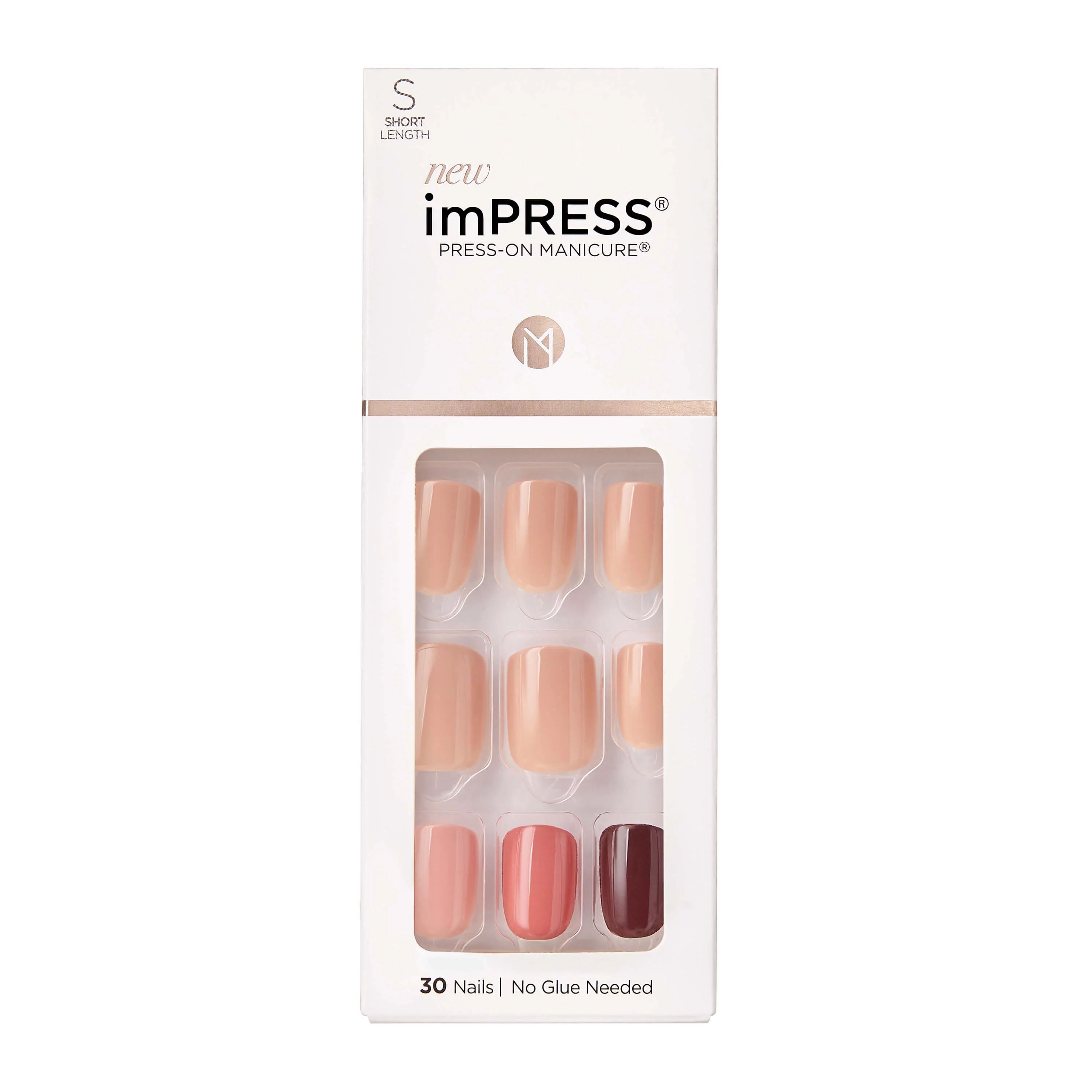 imPRESS Press-on Manicure - Before Sunset, Short - Walmart.com | Walmart (US)