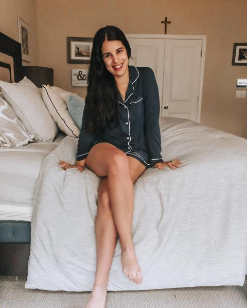 Women's Beautifully Soft Notch Collar Pajama Set - Stars Above™ | Target