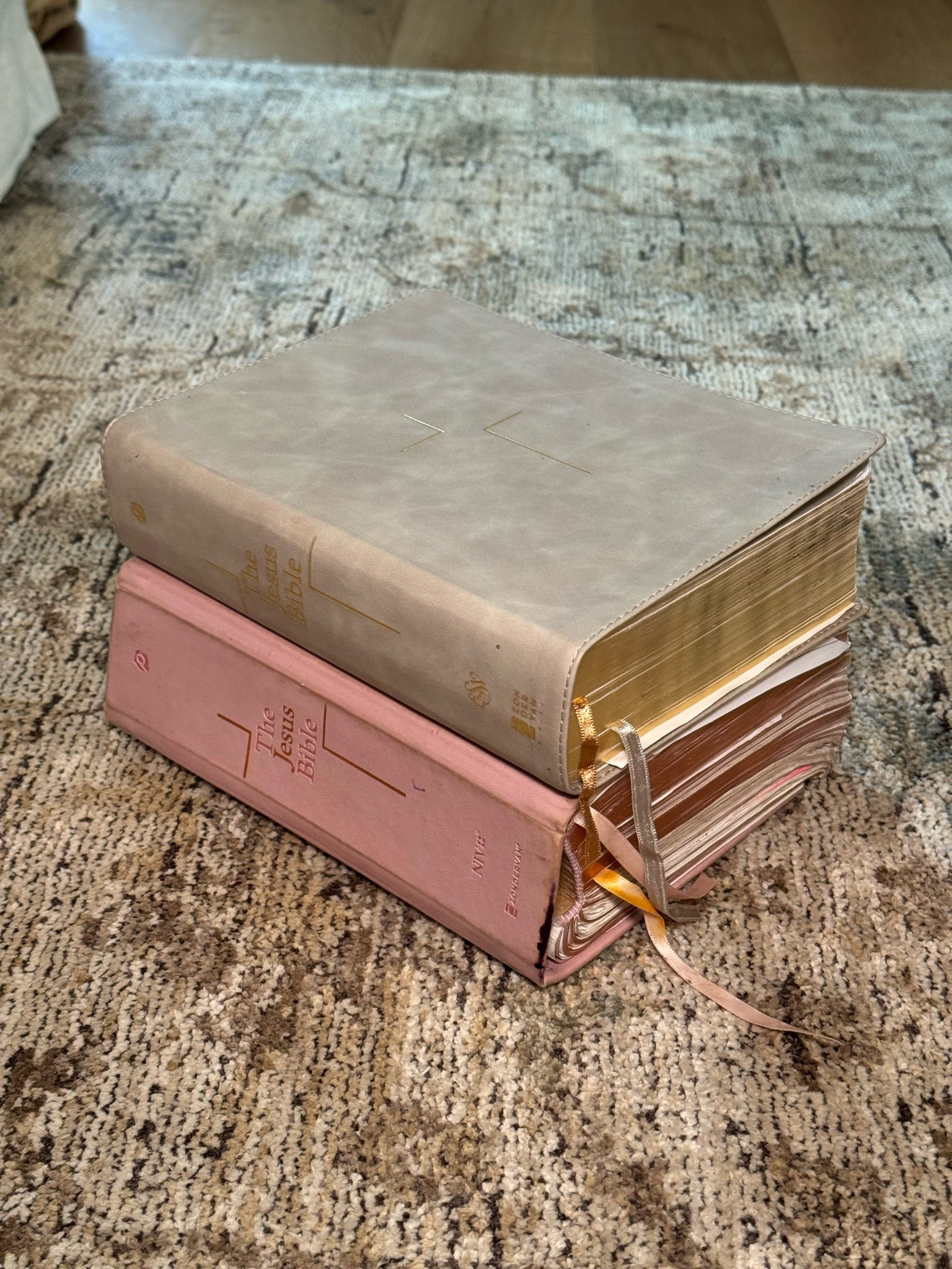 I truly love my bible! I have the ESV + prefer the soft cover. I had the hard cover in pink and it wore overtime.