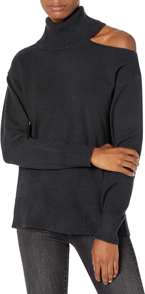 The Drop Women's Josephine Long Sleeve Cutout Loose Turtleneck Sweater | Amazon (UK)