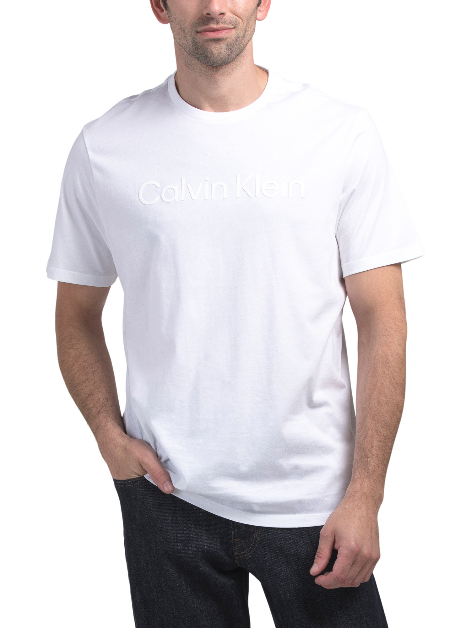 Tonal Standard Logo Tee | TJ Maxx