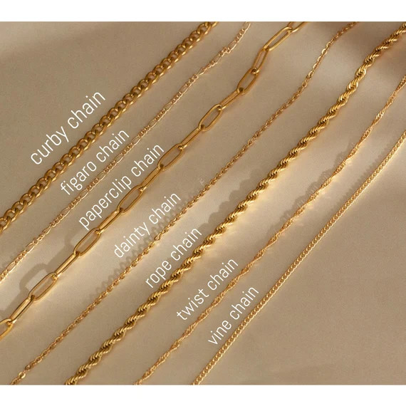 18K Gold FILLED Chain ANKLET Cable Chain Paperclip Chain | Etsy | Etsy (US)