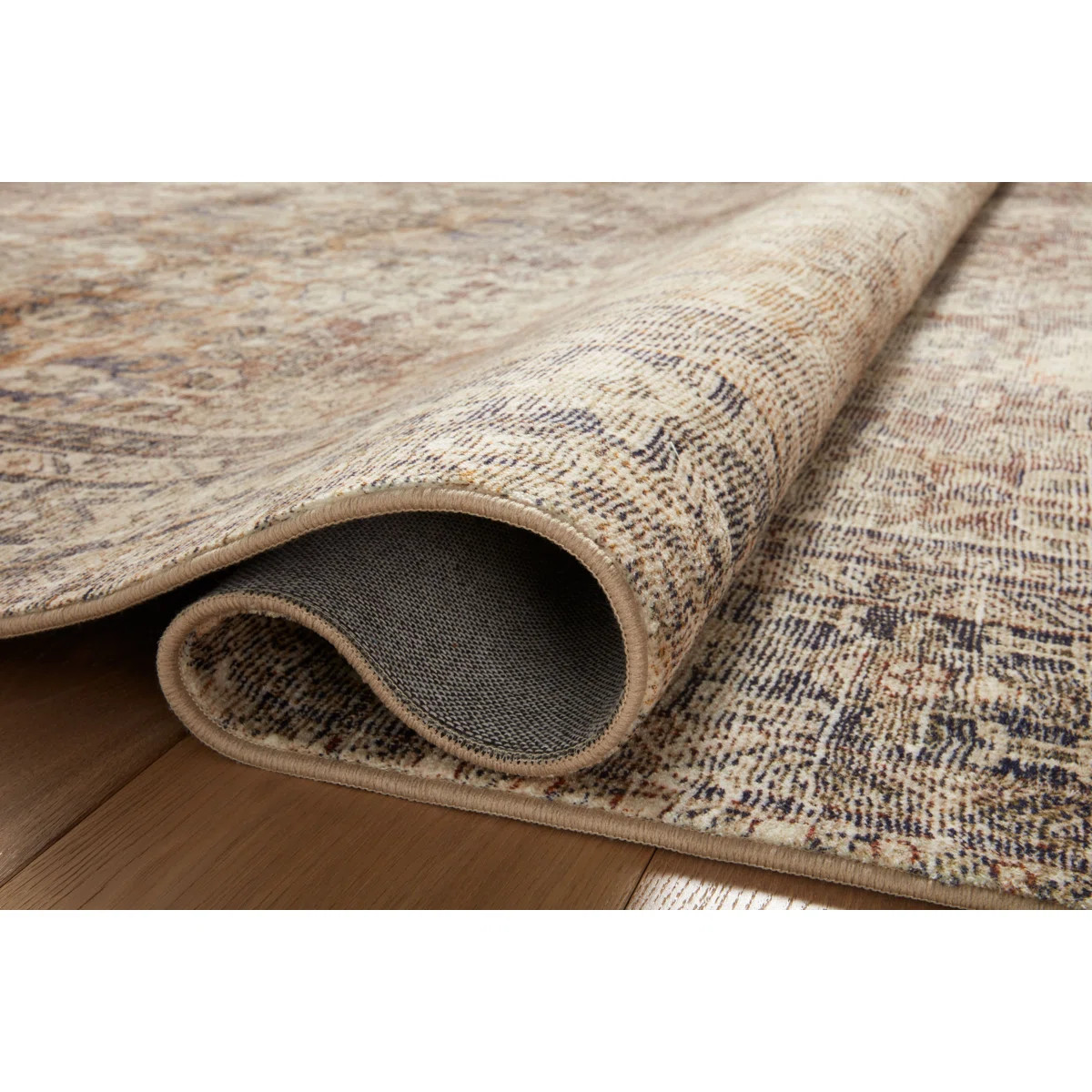 Amber Lewis x Loloi Morgan Sunset / Ink Area Rug feat. CloudPile | Wayfair North America
