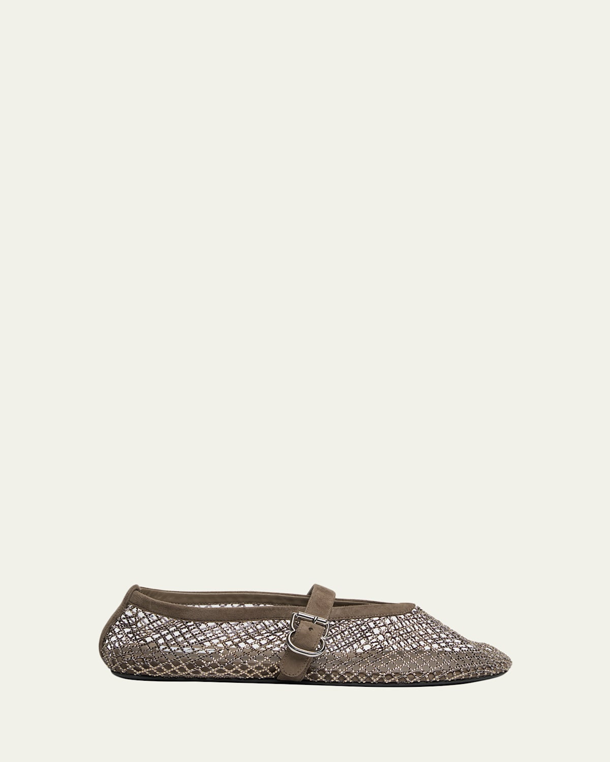 Crystal Mesh Ballet Flats | Bergdorf Goodman
