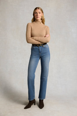 Classic Straight Jean (Mid Denim) | Holland Cooper