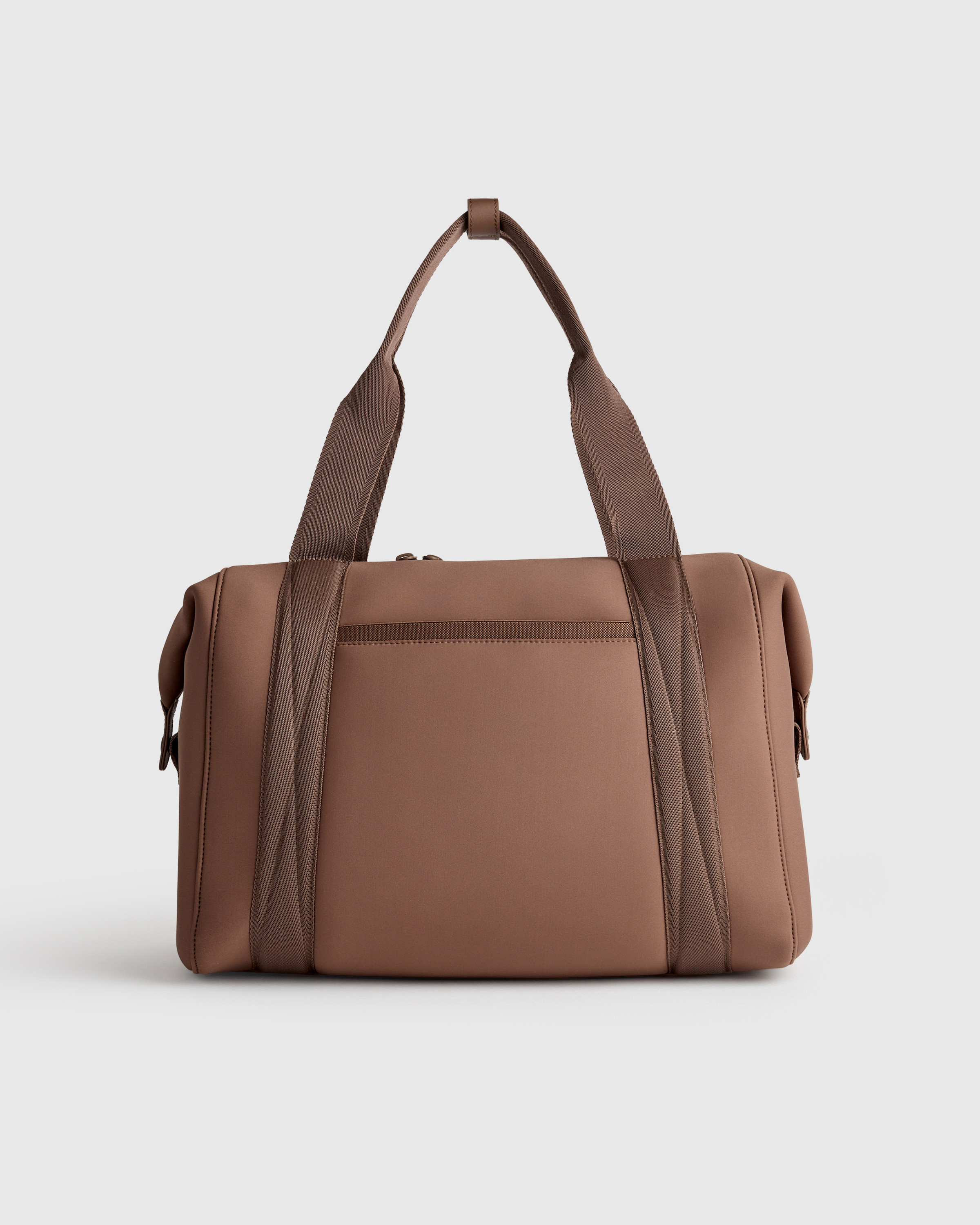 Quince | Women's All-Day Neoprene Duffle Bag in Espresso, Recycled Polyester | Quince