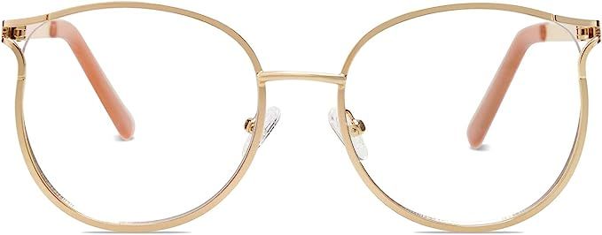 SOJOS Round Blue Light Blocking Glasses Eyeglasses Frame Anti Blue Ray Computer Game Glasses SJ50... | Amazon (US)