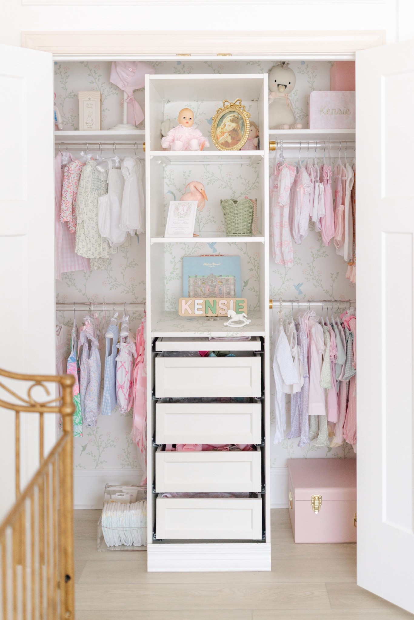 Kensie’s closet!
Ikea pax 
Nursery closet
Grandmillenial nursery
Lucite rods
Closet makeover
Diy closet


#LTKmomlife #LTKHome #LTKBaby
