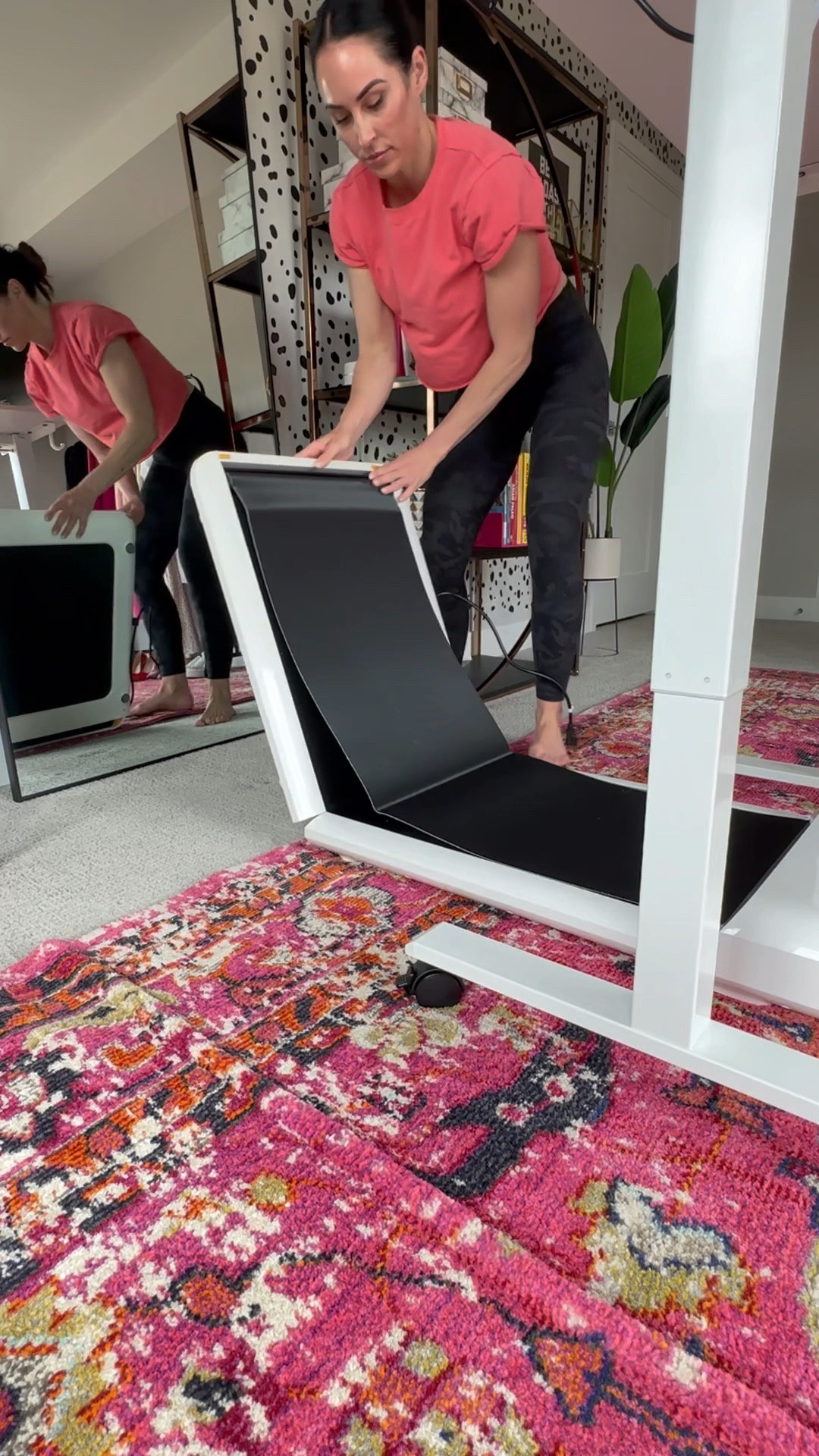 I was looking for an office refresh with an active spin to it! I’ve been thinking about a walking treadmill for months now and this @walkingpad mini C2 foldable walking treadmill was exactly what I needed! I can easily fold it and store it away when I’m not using it and it doesn’t take up much space like a normal treadmill would. If you’re in the market, this @walkingpad comes in 5 different colors and you can use code PaleOMG to get $110 off your purchase of $400 or more! #walkingpad #sponsored