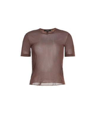 Semi-Sheer Luna Tee | The Park Fashion
