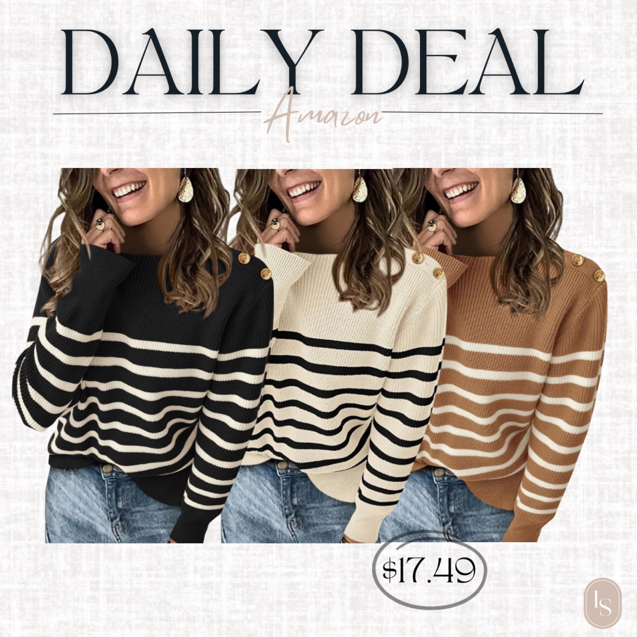 This ribbed knit sweater with button details comes in multiple color options and is on sale!
50% off Code: 50DI1GM8

#LTKFindsUnder50 #LTKStyleTip #LTKFallSale