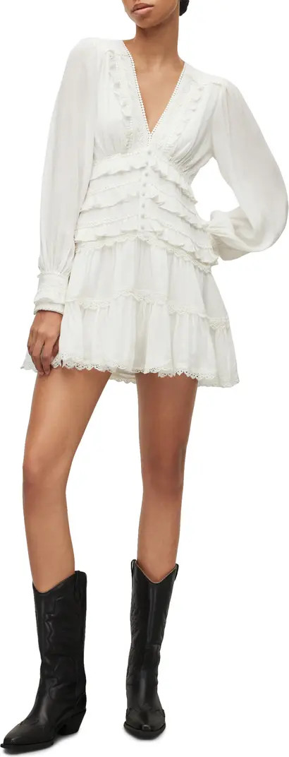 Zora Long Sleeve Minidress | Nordstrom