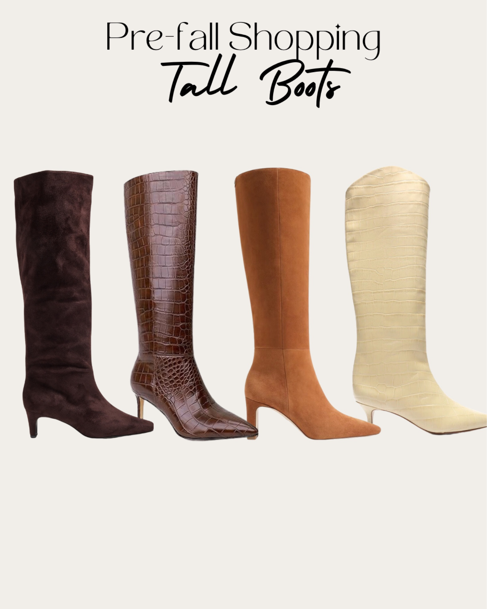 Tall boots for fall! Croc boots. Suede boots. Boots under $200 

#LTKFindsUnder100 #LTKSeasonal #LTKFallSale