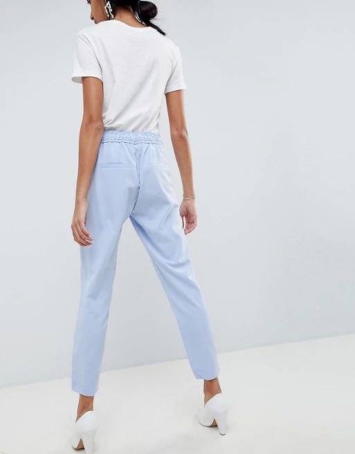 b.Young Waist Tie Suit Trousers | ASOS NL