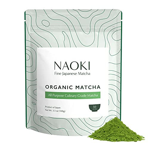 Naoki Matcha Organic All Purpose Blend - Authentic Japanese Culinary Grade Matcha Green Tea Powder from Japan (100g / 3.5oz) | Amazon (US)