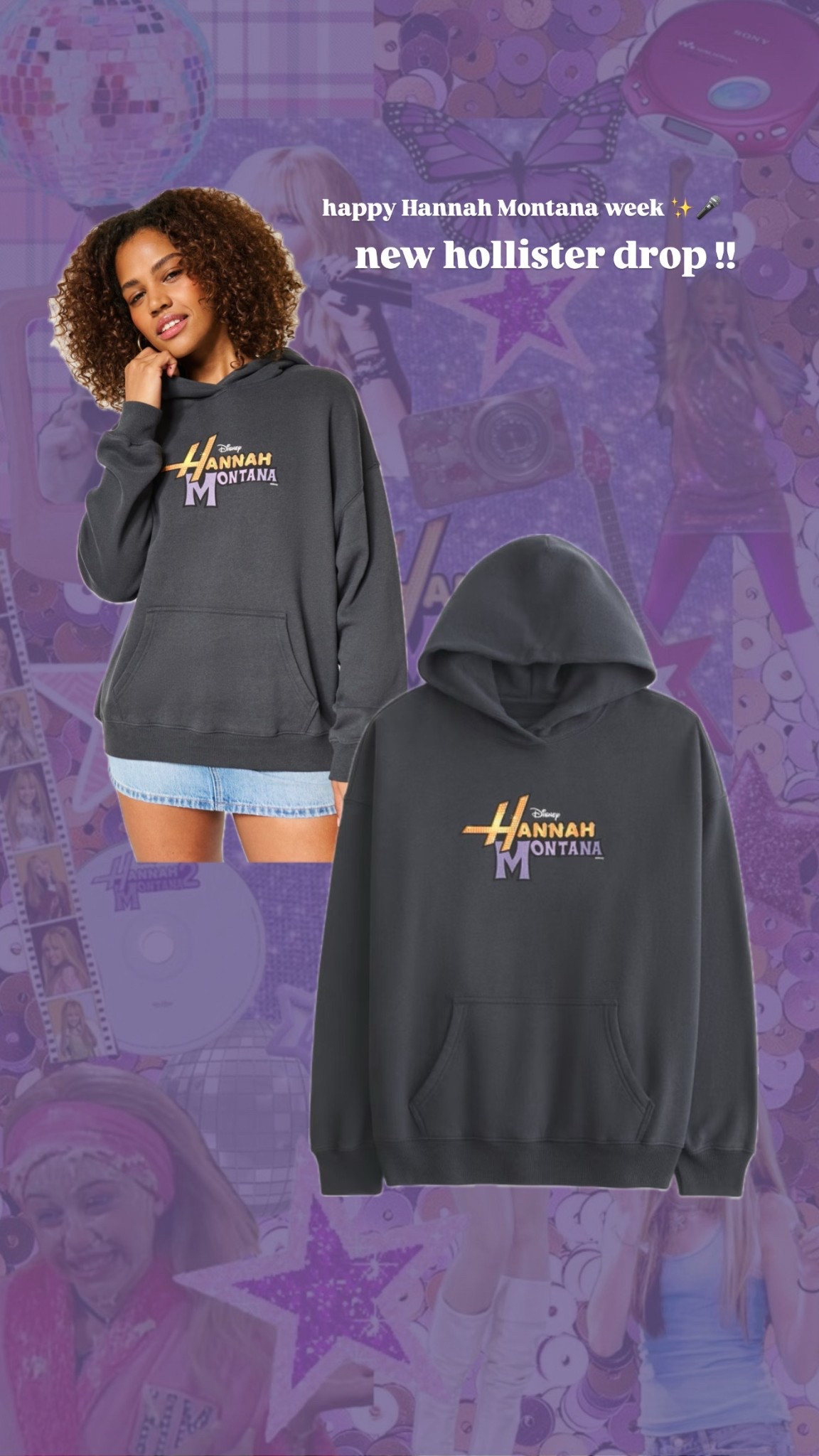 Hannah Montana, Hannah Montana 20 year, Hannah Montana Hollister collab, Disney Hannah Montana, Hannah Montana merch, Hannah Montana hoodie, Hannah Montana shirt, Hollister Disney, Y2K fashion, Y2K Disney, Disney Channel nostalgia, Miley Stewart, 2000s fashion, throwback Disney, Disney outfit, cozy hoodie, oversized hoodie, graphic tee, vintage Disney, casual outfit, comfy style, Disney girl aesthetic, pink Y2K, trendy merch, Disney collab, Hollister hoodie, Disney park outfit, Disneyland outfit, Disney World outfit

#LTKootd