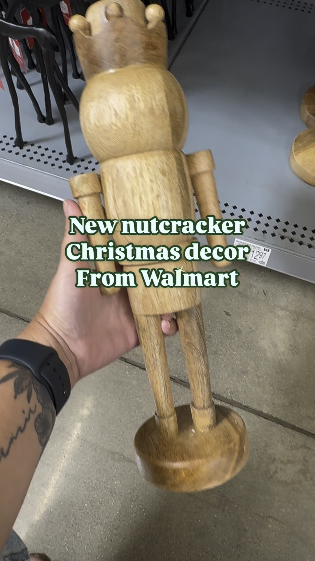 New nutcracker Christmas decor at Walmart

Not every store will have them and they may be online for most but these are unique and so adorable!

Follow me for more seasonal and holiday content! 🎅🏼🎄

#christmas2024 #christmas #cozyvibes #christmascountdown #christmastree #happyholidays #christmasdecor #walmartchristmas #walmartcreator #iywyk

#LTKVideo #LTKHome #LTKSeasonal