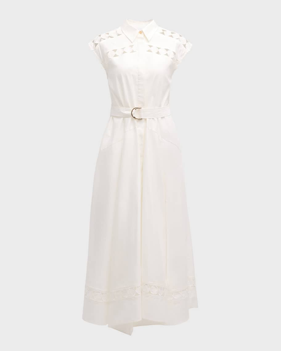 Acler Keeling Belted Midi Dress | Neiman Marcus