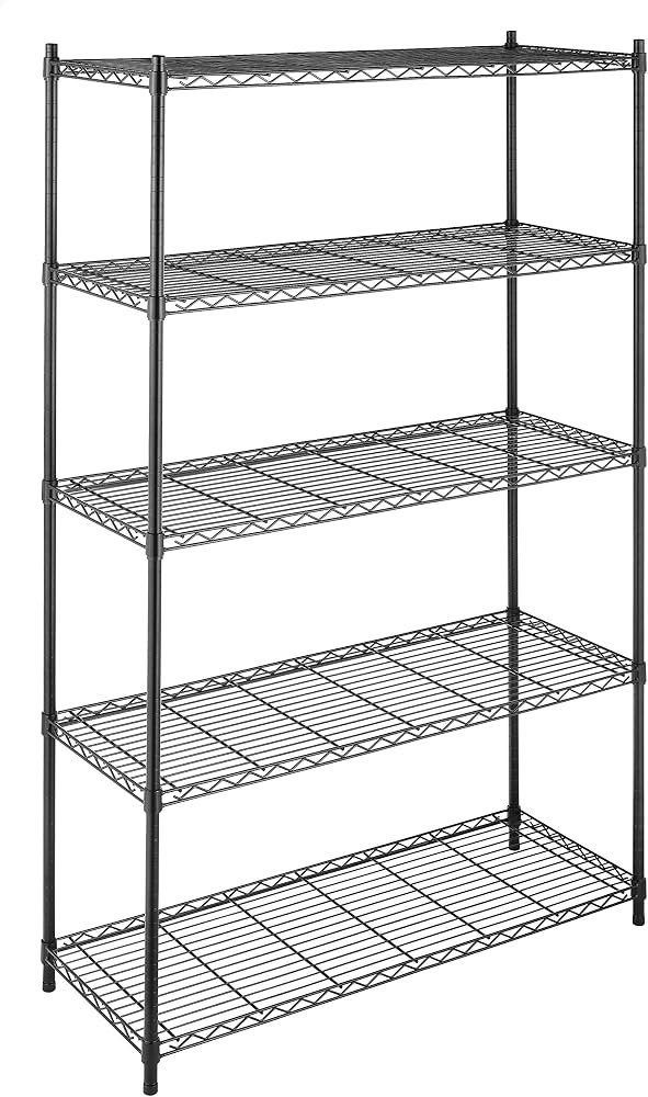 Whitmor Supreme Tier Shelving 5 Adjustable Shelving-500 Pound Weight Capacity Per Shelf-Leveling ... | Amazon (US)