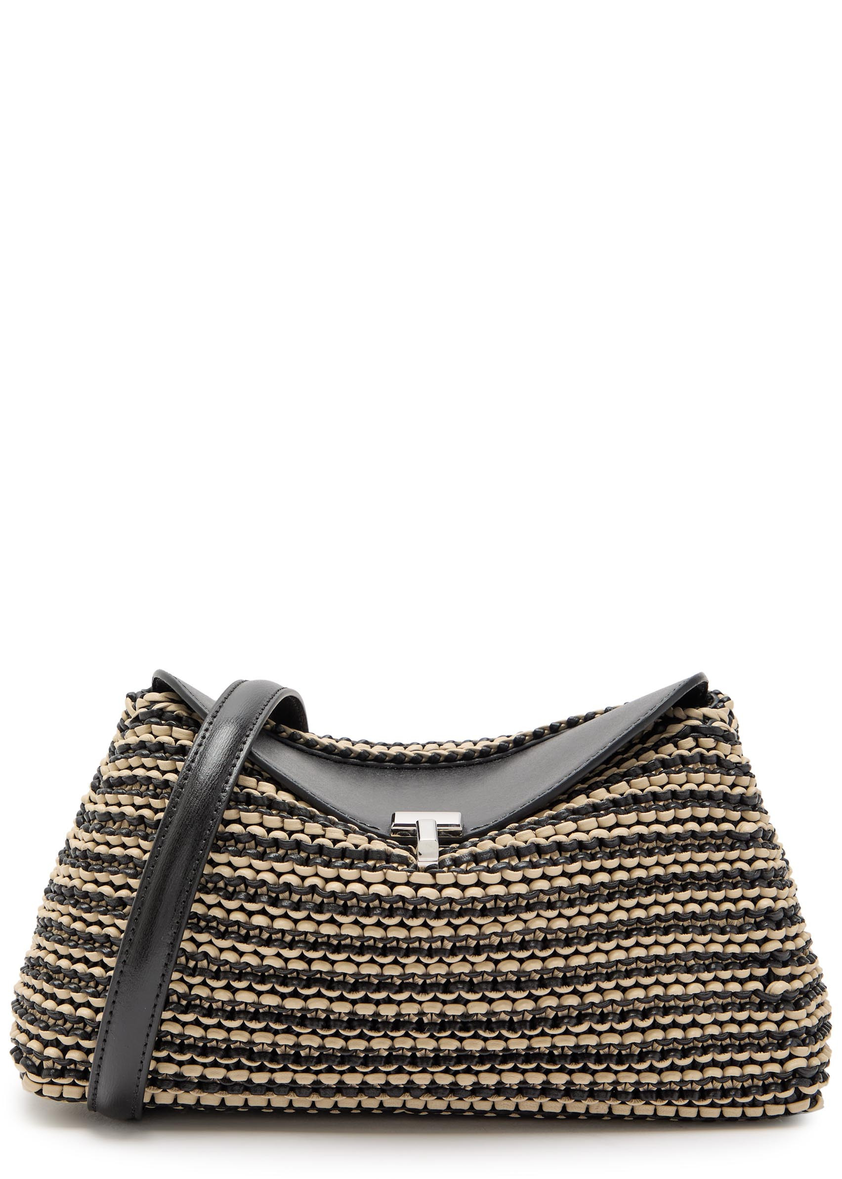 T-Lock woven leather clutch | Harvey Nichols