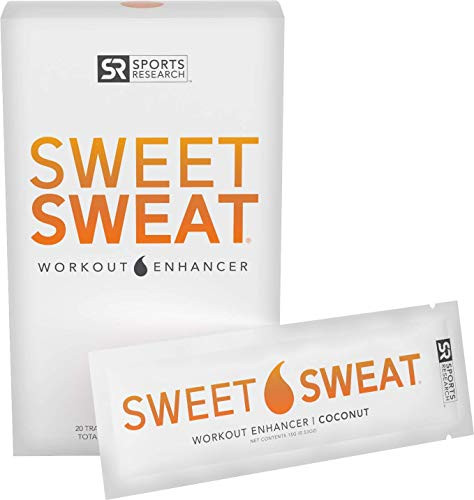 Sports Research Sweet Sweat Coconut 'Workout Enhancer' Gel Packets - Maximize Your Exercise & Sweat Faster - Original (20 Packets) | Amazon (US)