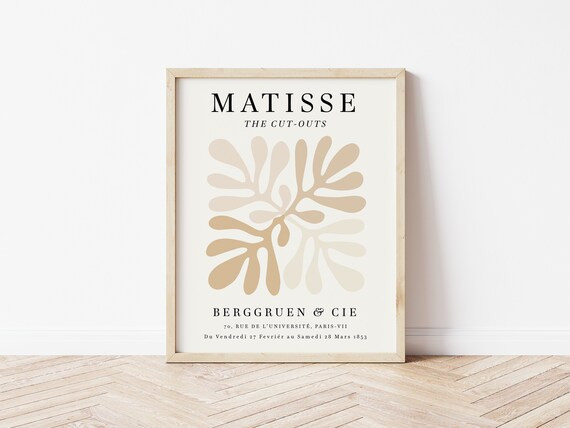 Henri Matisse Cut Outs Print | Abstract Art Print | Matisse Cutout Print | Matisse Leaf Print | M... | Etsy ROW