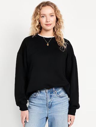 SoComfy Oversized Tunic Sweatshirt | Old Navy (US)