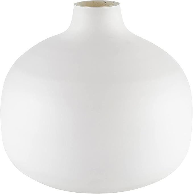 47th & Main Glass Decorative Vase, Bud, Matte White | Amazon (US)