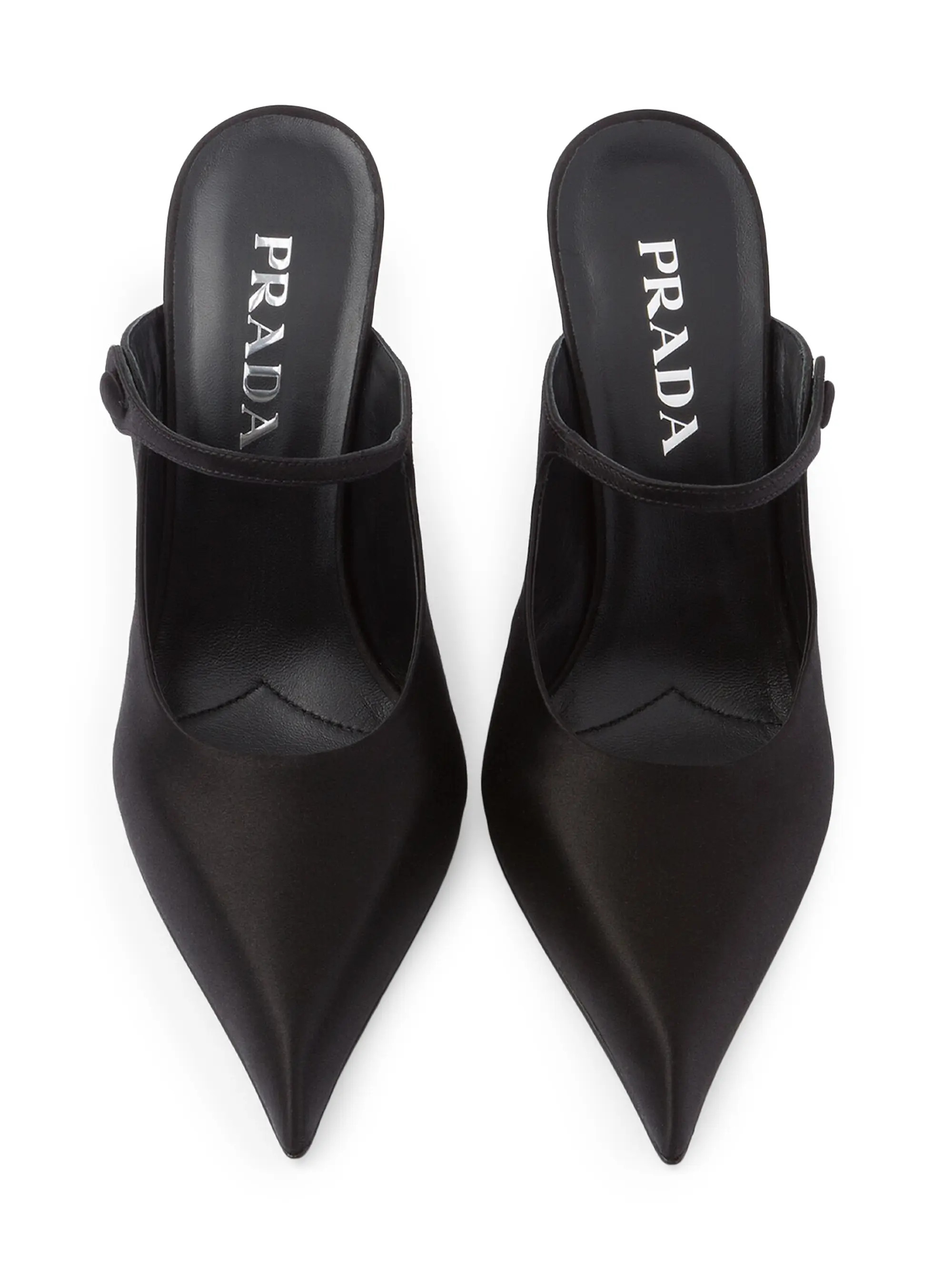 Satin High Heeled Mules | Saks Fifth Avenue