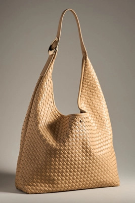 The Love Knot Slouchy Bag: Woven Buckle Edition | Anthropologie (US)