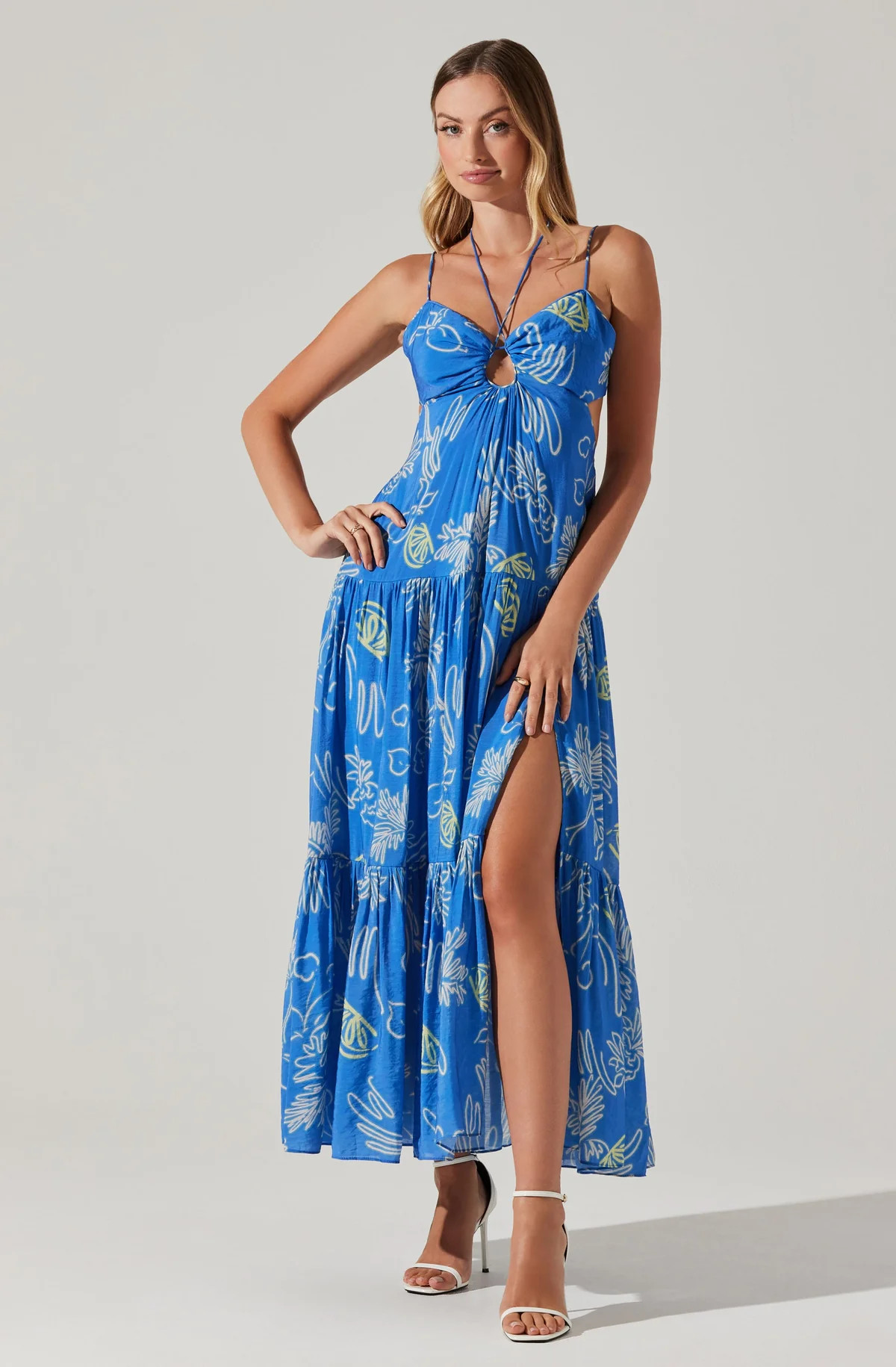 Cassini Tiered Maxi Dress | ASTR The Label (US)
