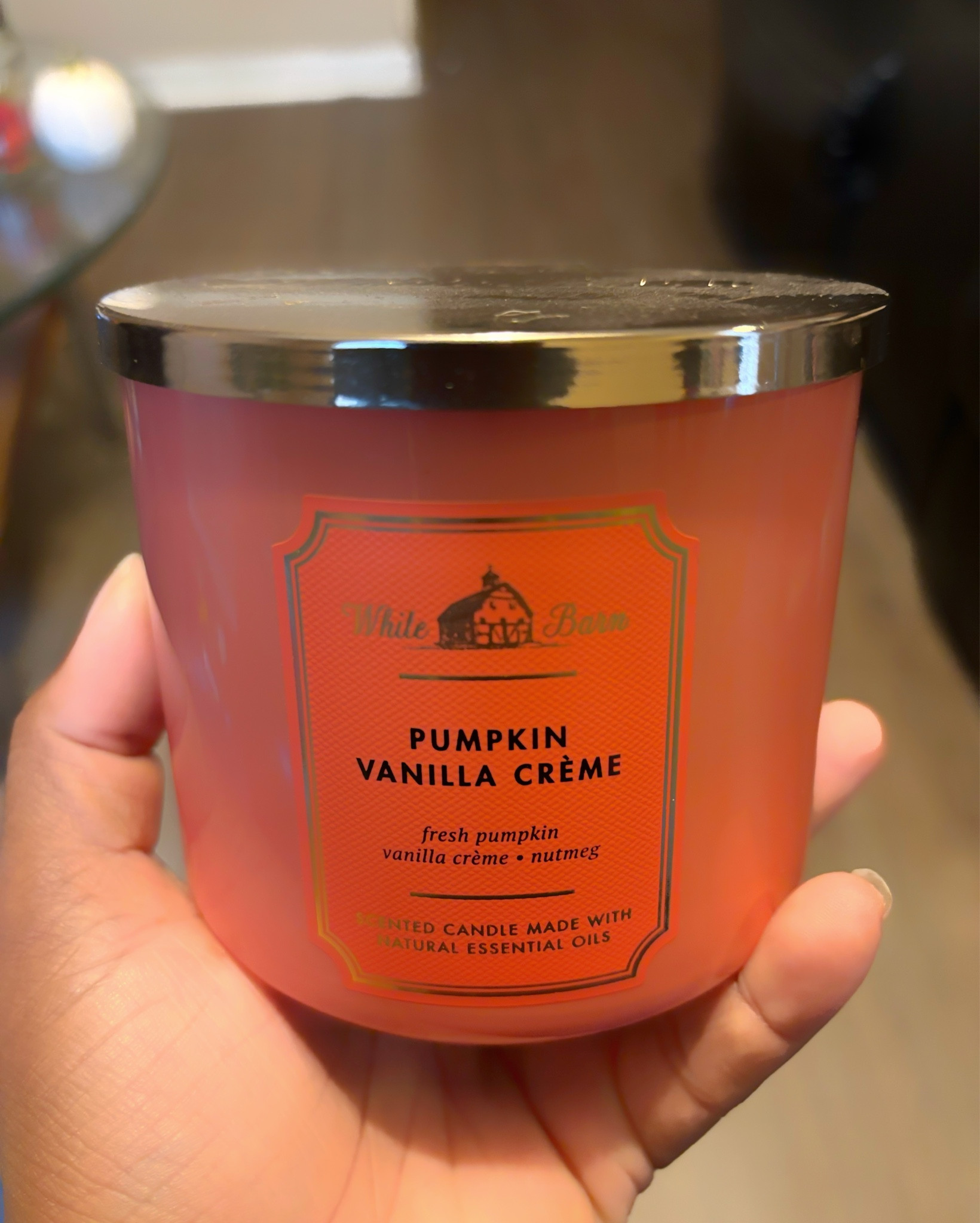 Pumpkin Vanilla Crème from Bath and Body Works. #bathandbodyworks

#LTKFindsUnder50 #LTKOver40 #LTKHome