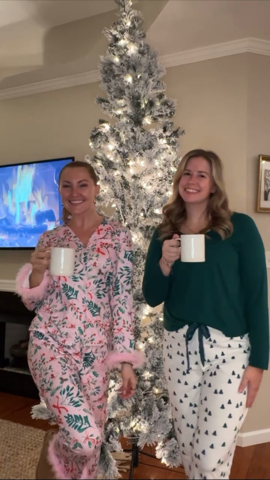 These are the coziest Christmas pajamas to wear while decorating the tree with your best friend 🎄. They come in kid sizes for your little best friends too  

#LTKHoliday #LTKFamily #LTKSeasonal