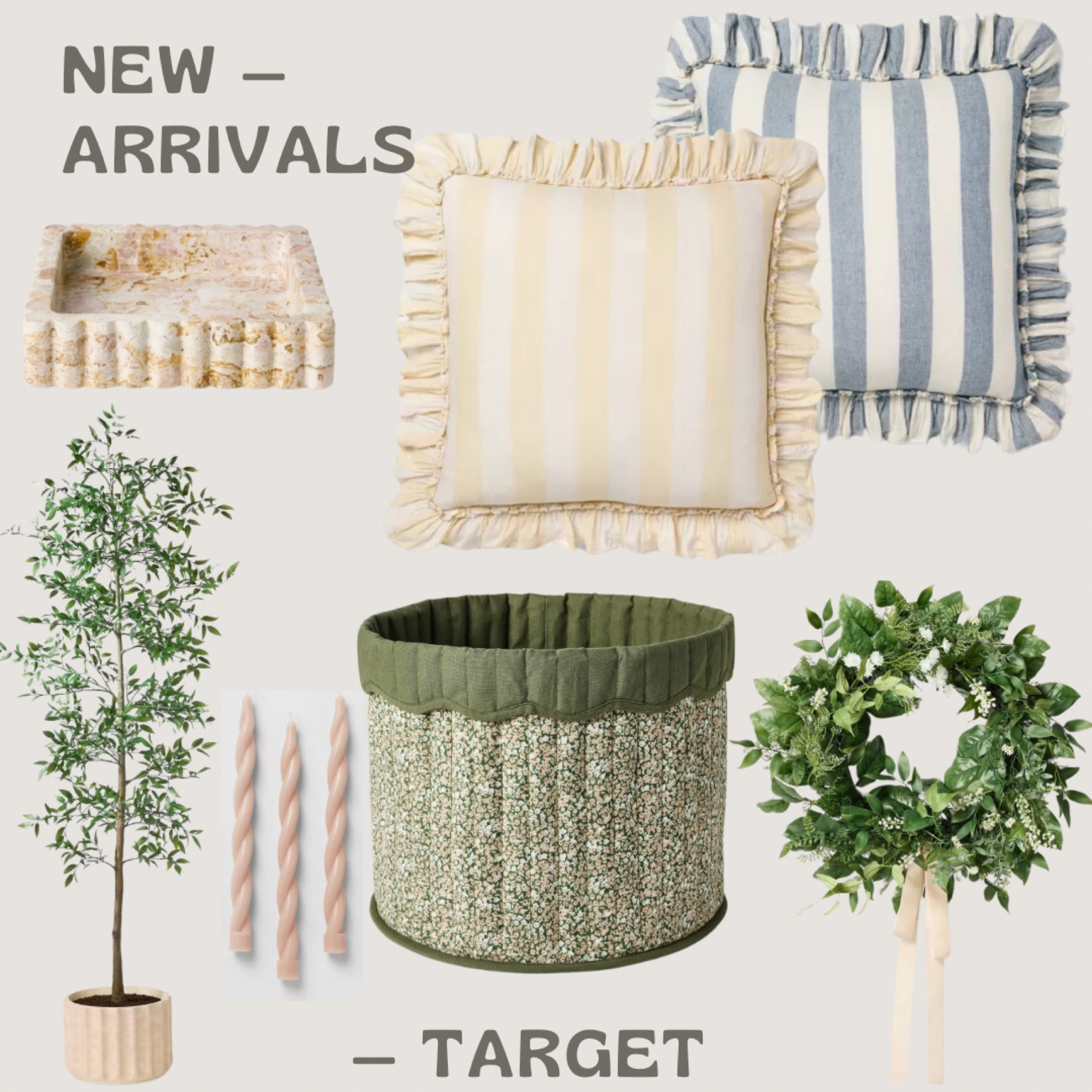 new {spring} arrivals at target 🤩

#LTKHome #LTKSeasonal #LTKU