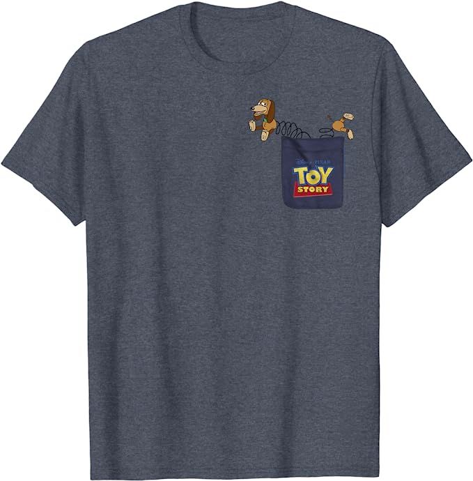 Amazon.com: Disney Pixar Toy Story Slinky Dog Pocket Graphic T-Shirt T-Shirt : Clothing, Shoes & ... | Amazon (US)