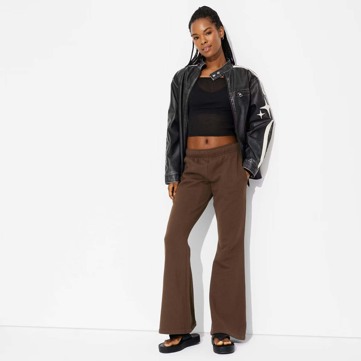 Women's High-Rise Flare Sweatpants - Wild Fable™ | Target