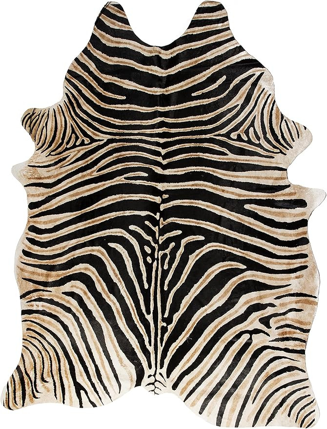 Natural Brazilian Cowhide Area Rugs for Living Room and Bedroom | Handmade 100% Cow Rug with Low ... | Amazon (US)