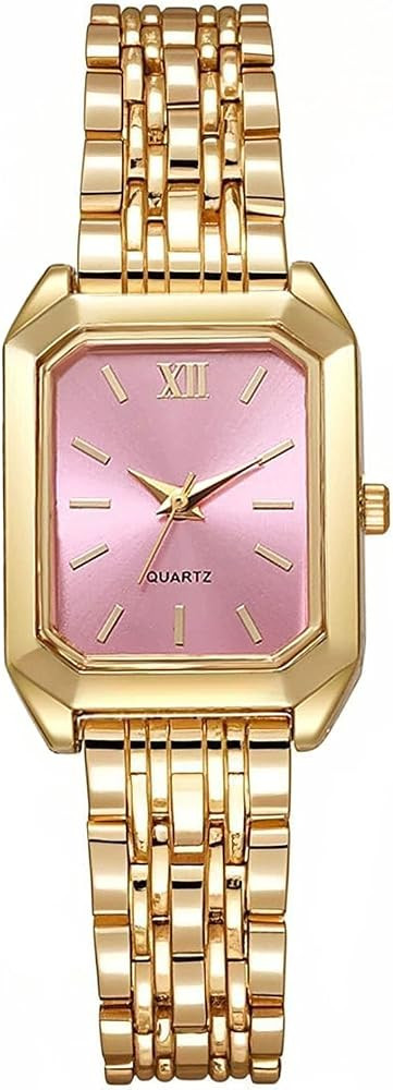 BESTKANG Watches for Women Wrist Watches Steel Strap Womens Watch Casual Fashion Simple Square Quartz Wristwatch | Amazon (US)