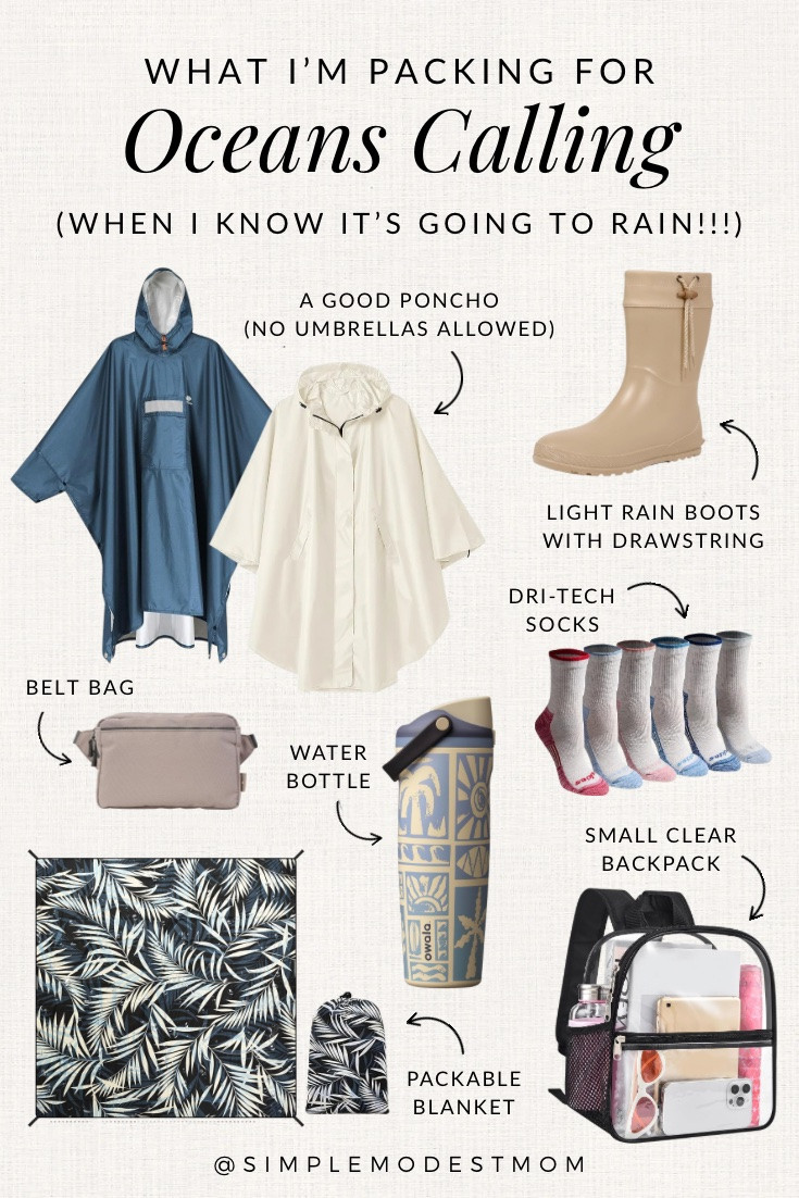 ☔🎶 Headed to Oceans Calling and the forecast says rain? No problem! Here’s my roundup of rainy-day festival essentials I’m packing to stay dry and stylish. 🌊✨ #OceansCalling #FestivalReady #LTKFestival #LTKFinds #RainyDayStyle￼

#LTKSeasonal #LTKdayinmylife #LTKgrwm
