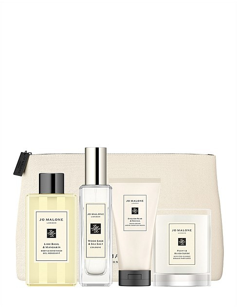 LITTLE LUXURIES TRAVEL KIT WOOD SAGE & SEA SALT | David Jones (Australia & New Zealand)