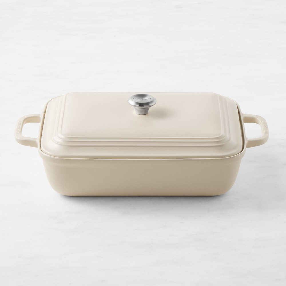 Le Creuset San Francisco Stoneware Rectangular Covered Baker, 4-Qt. | Williams-Sonoma