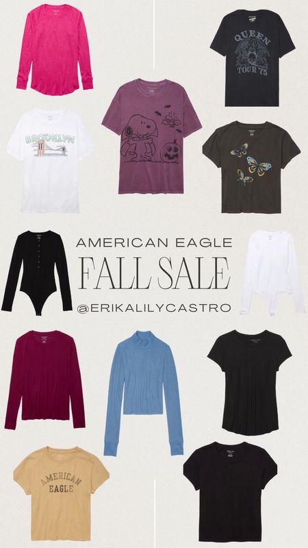 Shop these favorite Fall pieces that are currently on sale now! 

#americaneagle #fallsale #ltkfallsale #aesale #americaneaglesale #ltksale #ltksalealert #ae 

#LTKSeasonal #LTKsalealert #LTKSale