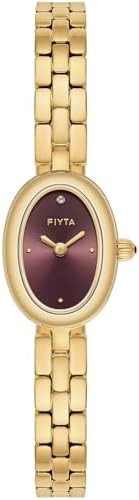 FIYTA Gold Watches for Women with Small Vintage Bracelet, Oval Case, Dainty Dial, Waterproof, Adj... | Amazon (US)