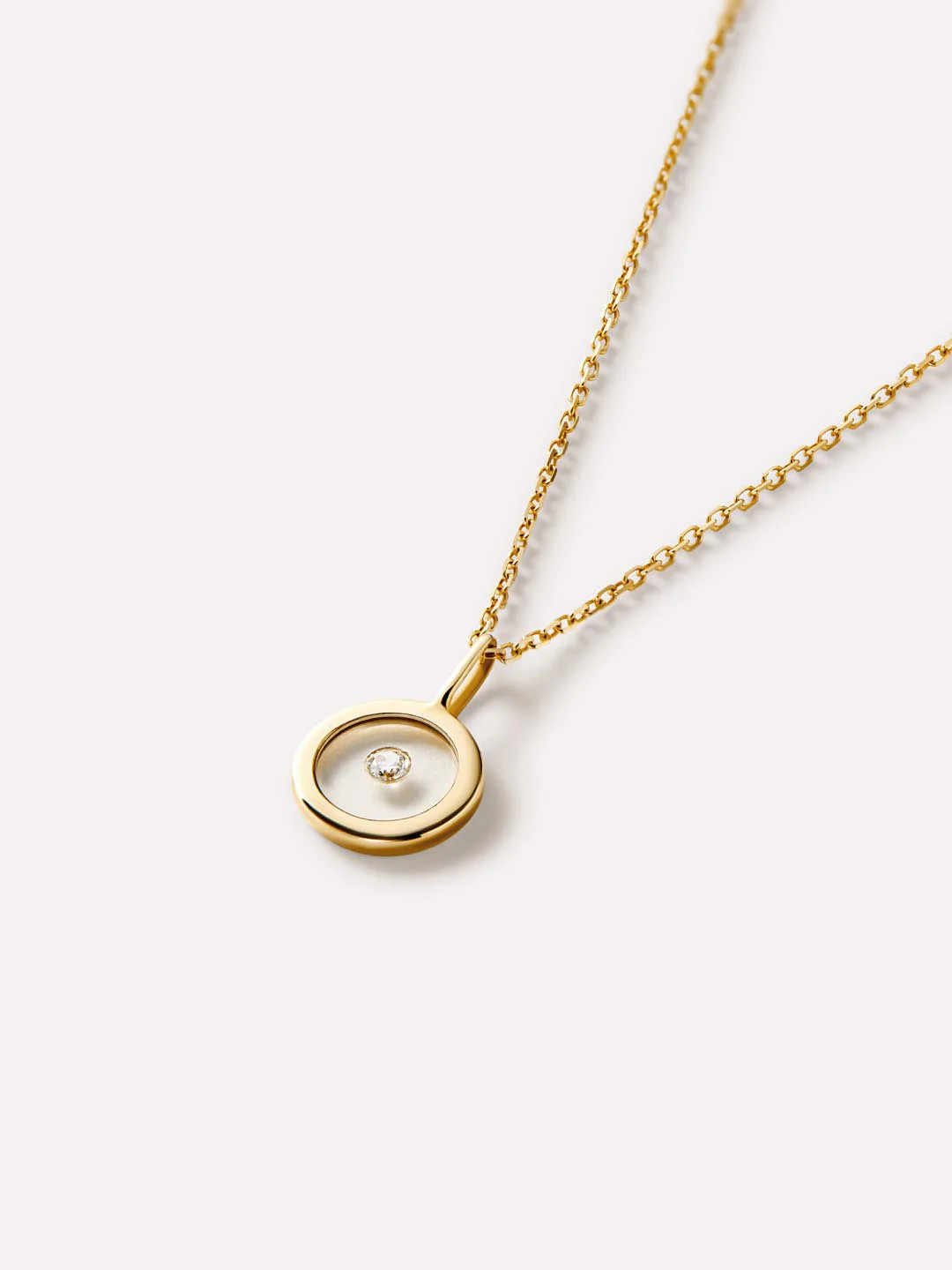 Gold Floating Diamond Necklace | Ana Luisa