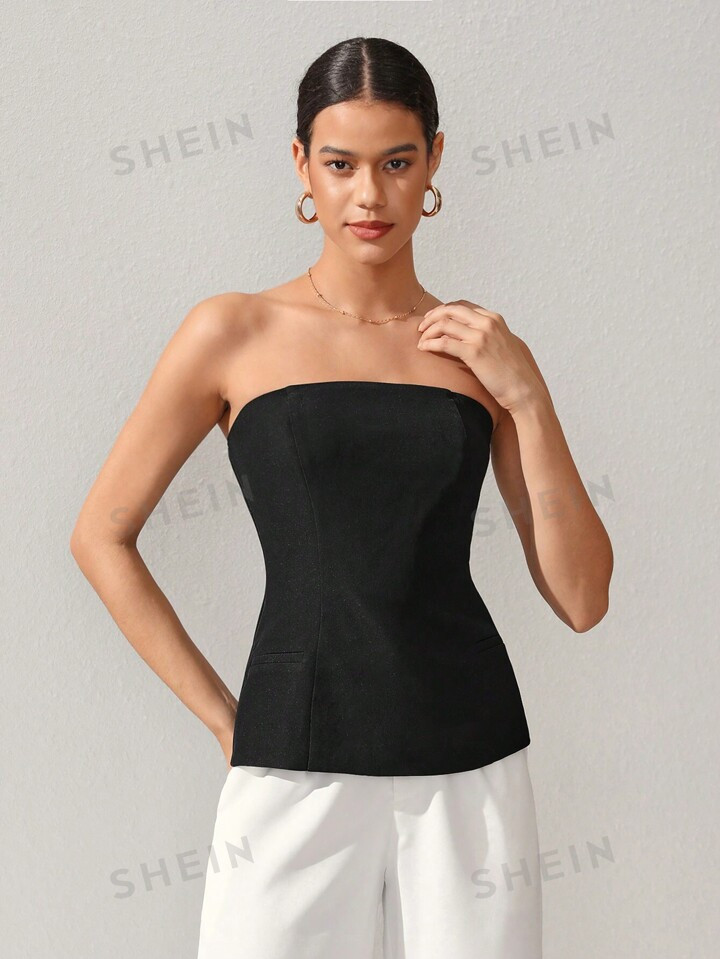 Camila Diniz WOMEN'S MINIMALIST TOP | SHEIN USA | SHEIN
