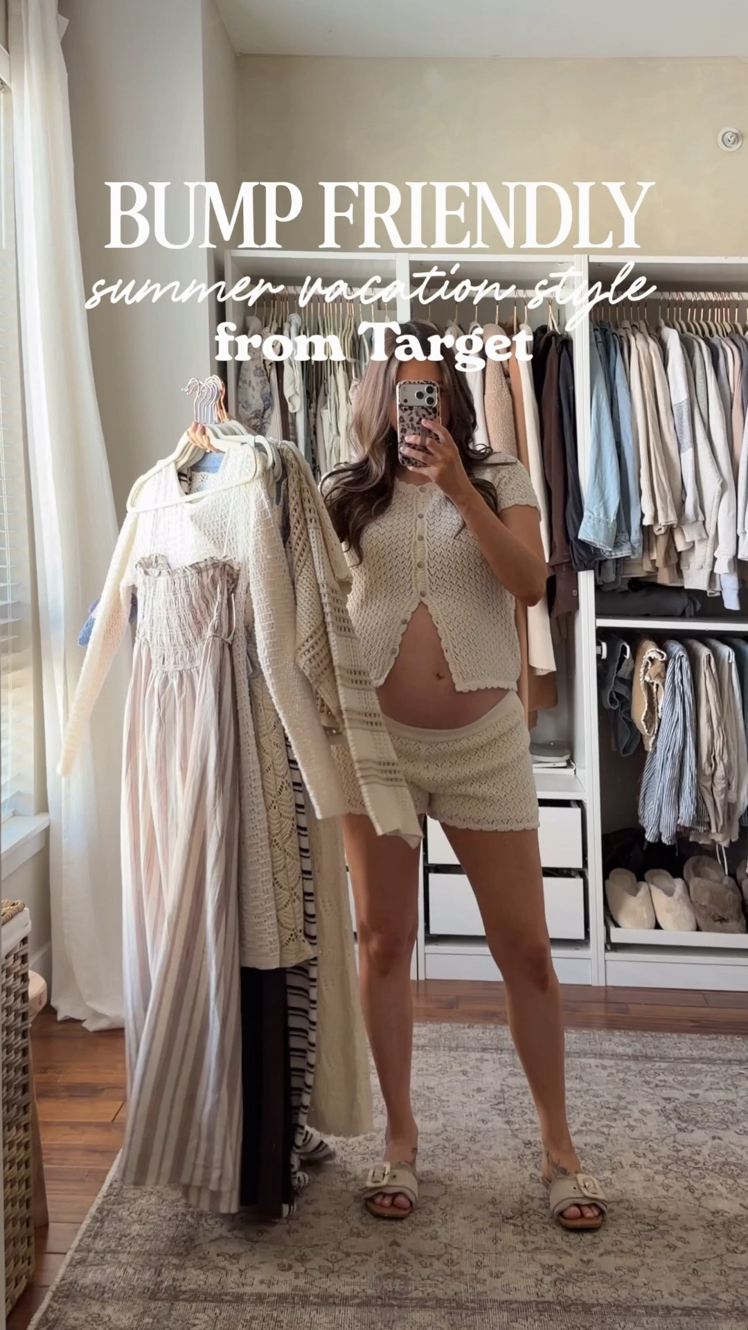 Not maternity but bump friendly (my favorite so I can wear them again post partum!) vacation and summer style for pregnant girl summer! All options are under $40!!! #sponsored @Target

#LTKBump #LTKootd #LTKmomlife