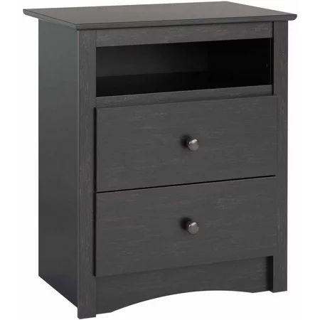 Prepac Sonoma Collection Tall 2-Drawer Nightstand, Multiple Finishes | Walmart (US)
