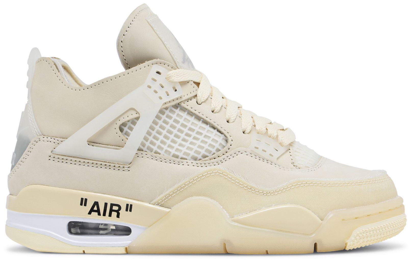 Buy Off-White x Wmns Air Jordan 4 Retro SP 'Sail' - CV9388 100 | GOAT CA | GOAT