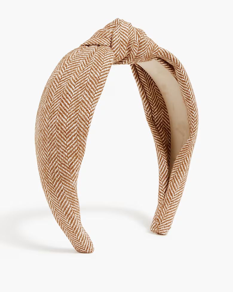 Herringbone knot headband | J.Crew Factory